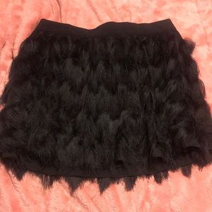 Ostrich Feather Skirt NWT